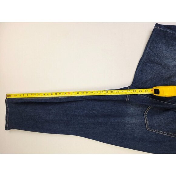 Torrid Size 22S Womens 28" Inseam Boyfriend Straight Vintage Stretch Blue Jeans - Picture 7 of 12